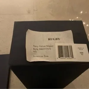 NEW in BOX - RARE Ralph Lauren RUGBY Navy Velvet Loafer - 11 Ralph Lauren | Shoes | New In Box Rare Ralph Lauren Rugby  main image 2
